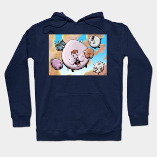 Flying pigs Hoodie